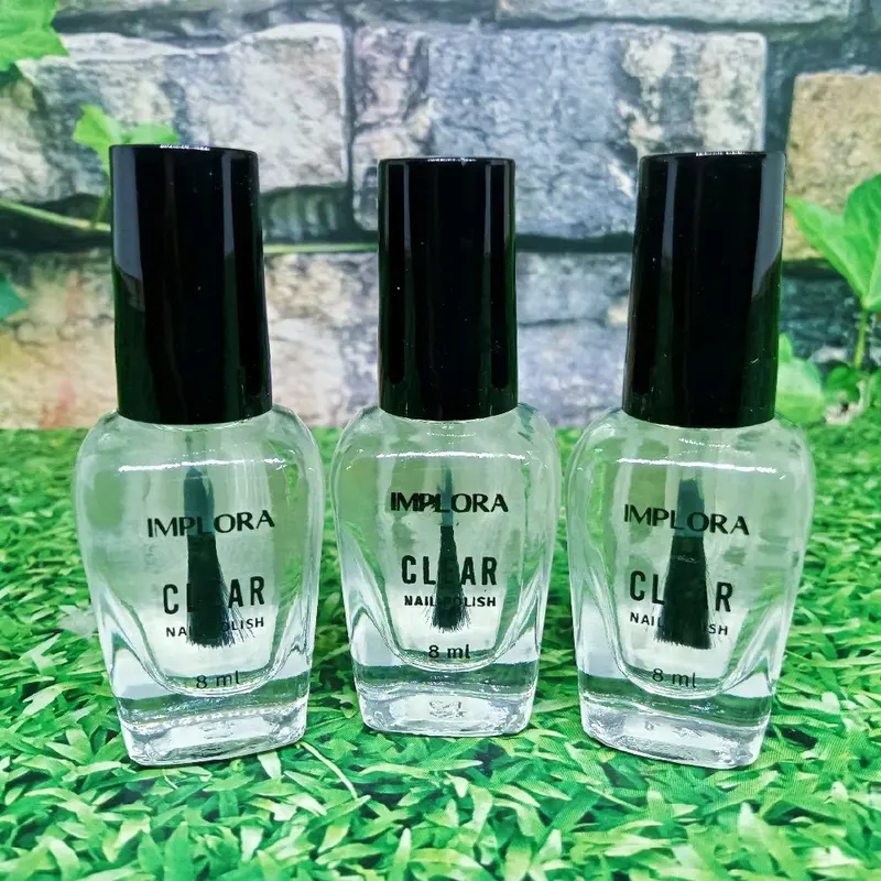 3 Pcs - Kutek Implora Clear Bening Ecer Bpom - Kutek Kuku Cantik Mengkilat 1