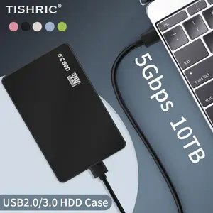 Tishric Hdd Case Usb 3.0/2.0 For Ssd External Hard Disk