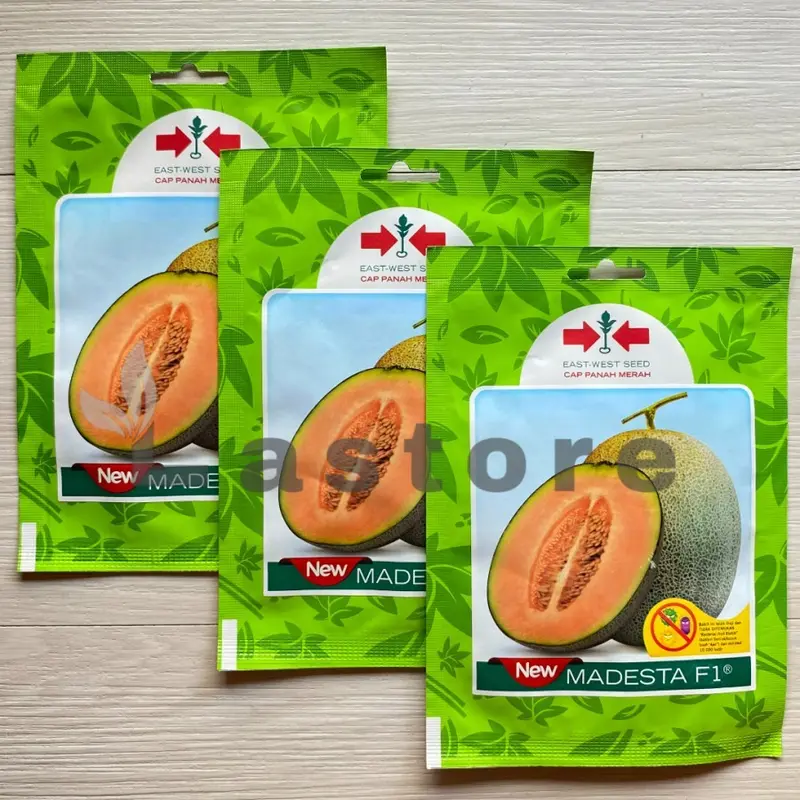Benih Melon Orange NEW MADESTA F1 Isi 40 Butir Cap Panah Merah 2
