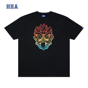 เสื้อยืดคู่รัก เฮฟวีเวท ผ้าฝ้าย 100% Unisex พลัสไซส์ สไตล์สตรีท ชุดฤดูร้อน พิเศษ ขายดีที่สุด คอกลม สั้น ทรงหลวม มาใหม่ เหมาะสำหรับเล่นกีฬา