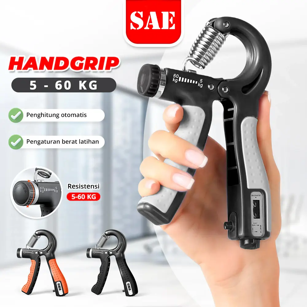SAEID - PROMO Handgrip Hand Grip Alat bantu fitness Otot lengan Tangan 011-3