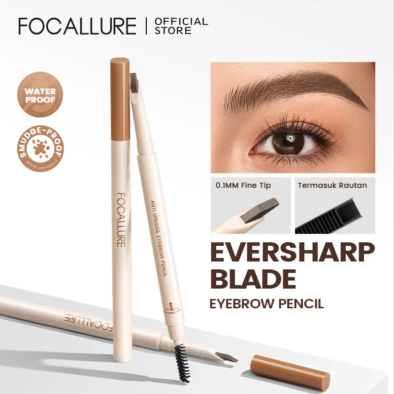 FOCALLURE EverSharp Blade Eyebrow Pencil Waterproof Smudge-proof
