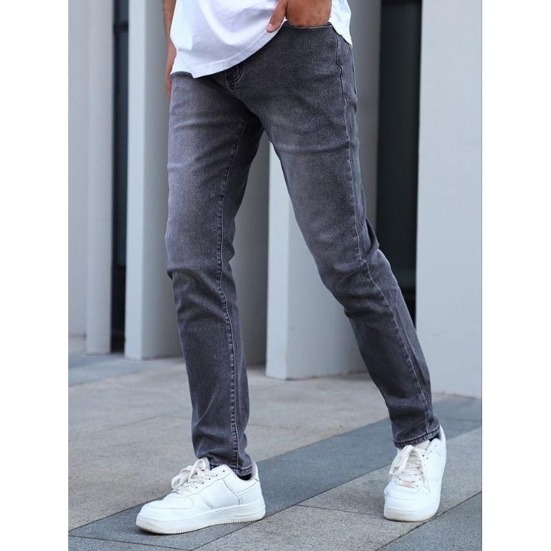 Celana Panjang Jeans Pria Dewasa Keren Gaul Bahan Ngaret Model Pensil Slim Fit / Celana Denim Pria/ Celana Jeans Pria Super Skinny 1