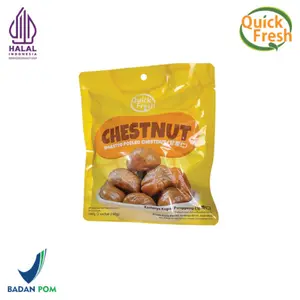 Quick Fresh Roasted Peeled Chestnut 100gr / Kastanye Kupas Panggang