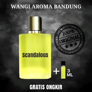 PROMO Khusus Hari ini Beli 1 Gratis 1 Parfume 35ml + 3ml Parfume Wangi Scandalous Aroma Segar Mewah Lembut Parfume Pria Wanita Tahan Lama 35ml Eau De Parfume