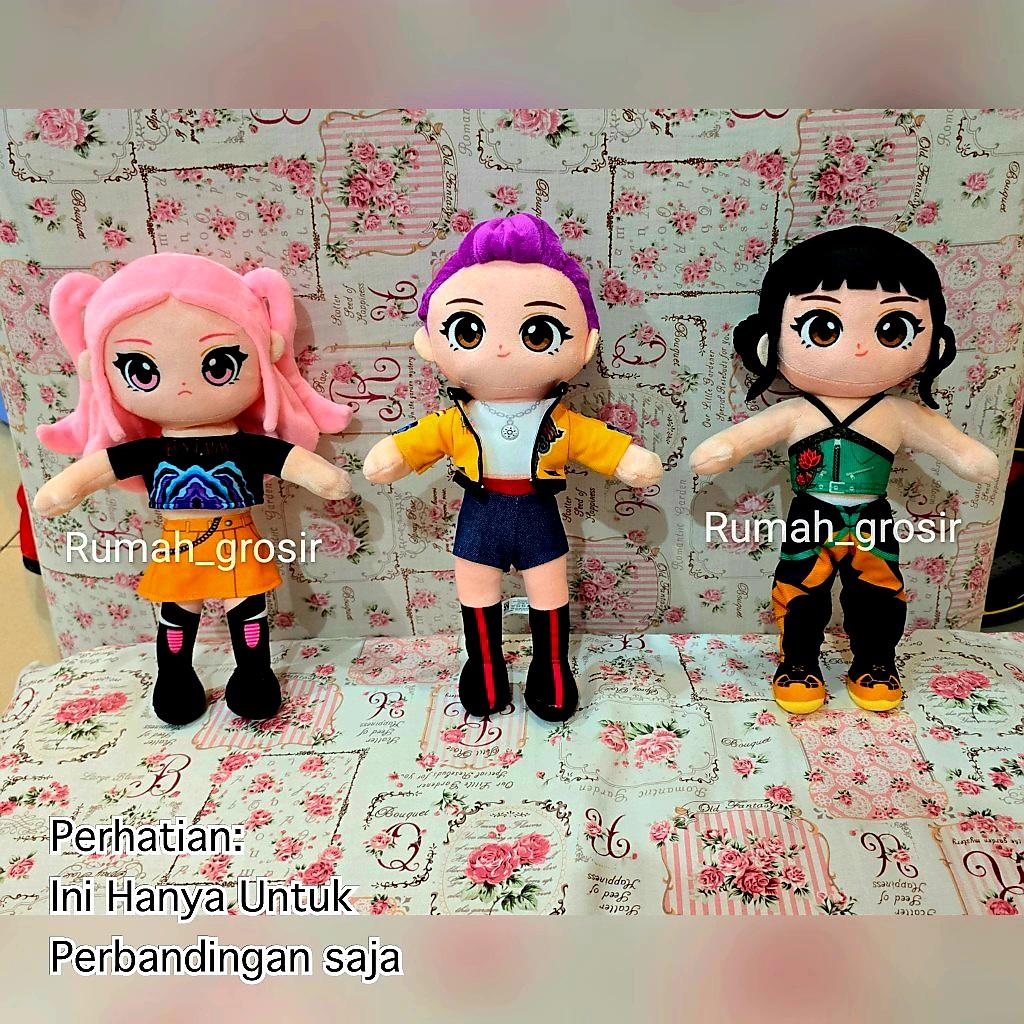 Plushie - Boneka KPOP Demon Hunter Golden Huntrix Boneka KPOP Karakter Mira Zoey Rumi