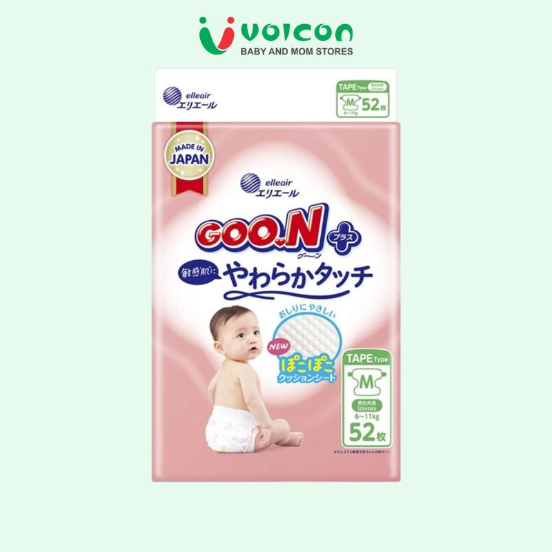 Tã GOO.N Plus nội địa Nhật – Giải pháp bảo vệ tối ưu cho làn da nhạy cảm của bé