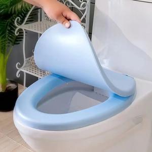 Material PVC Tapa De Inodoro Reemplazable Colorida Tapa De Inodoro Universal Compatible Con Inodoros Redondos Instalación Sencilla Baño Doméstico