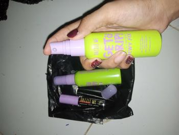 Product Review of [POPBELA Best Setting Spray 2024 Winner] DAZZLE ME Get a Grip! Makeup Setting Spray Dewy Fix Beauty Protecting 4 X Hydrating Makeup Mist Flawless Lightening Primer Water Tahan 24 JAM from M**a 1