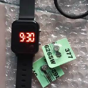 Jam Tangan Wanita Led Watch Couple Series Strap Rubber | Jam Tangan Led Wanita Pria Unisex Model Curved Glass Led Watch Digital | Ledwatch Digital Jinshengsi JSS3397