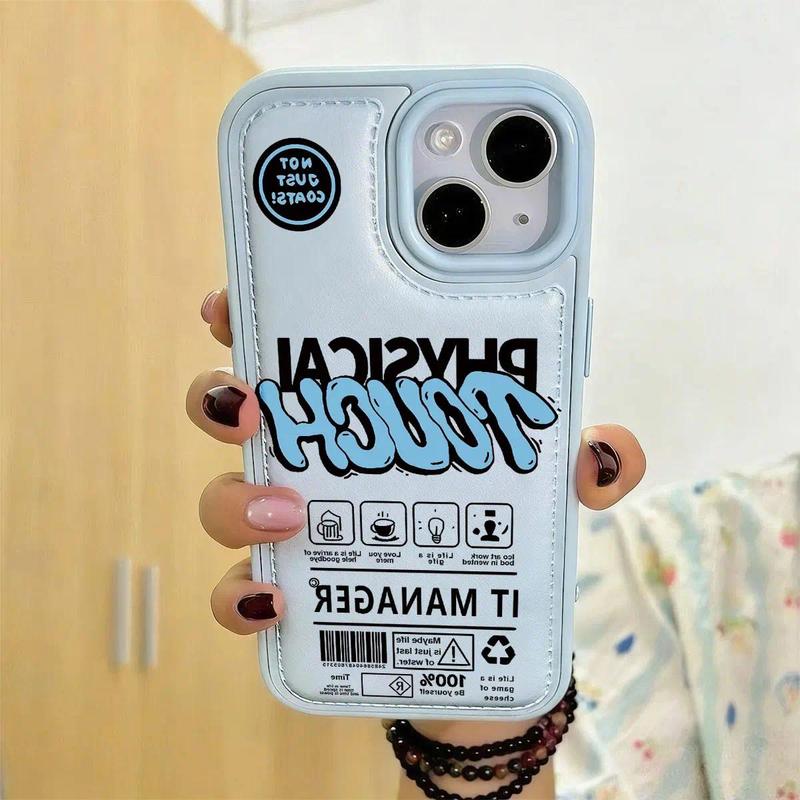 Cartoon Doodle cho iPhone17 16 15 Bánh mì trường hợp 14 13 11 7 17pro 17promax…