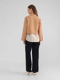 Gambar EXPAND Arvella 2 in 1 Blouse 015.51376TO.55 |Kemeja Wanita - Atasan Lengan Panjang - Orange, S dari expandofficial Kota Tangerang 4 Tokopedia