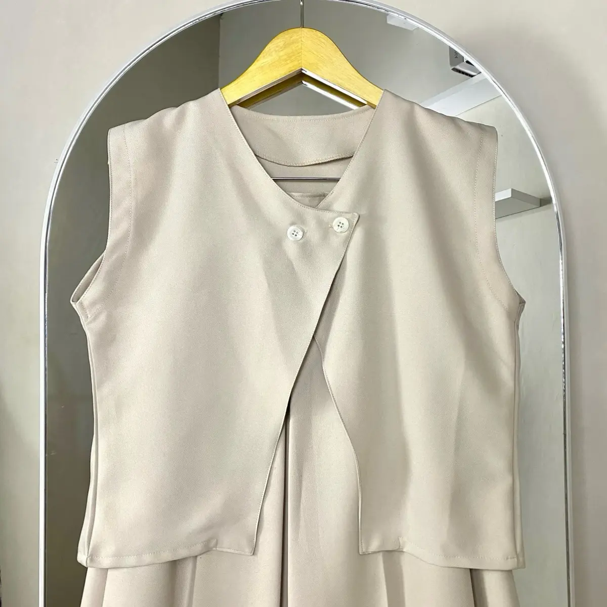 Kim vest - Vest premium rompi outer wanita korean style minimalis