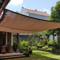 Gambar Jaring Paranet Coklat Lebar 3/4/5 Meter Peneduh Teras Lis Tepi Jahit Tahan UV Sunshade 95 Persen Penahan Panas untuk Garden Carport Greenhouse Swimming Pool - 4x5 dari Kazemaster Kab. Kediri 1 Tokopedia