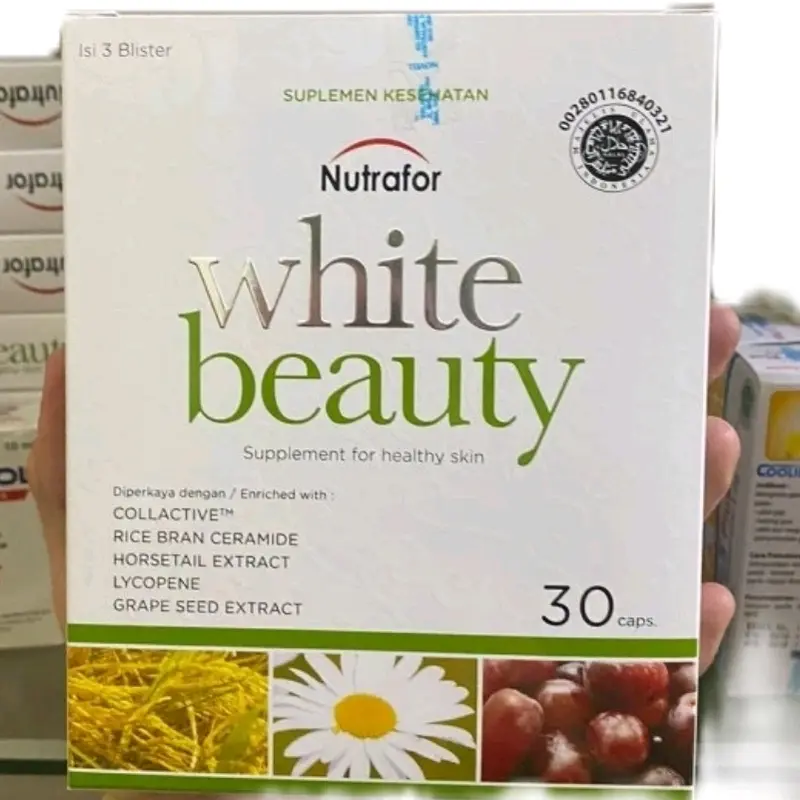 nutrafore white beuaty 30 ready stok 0