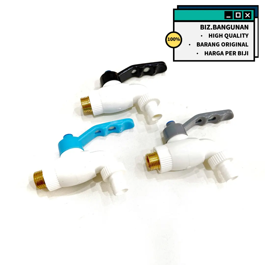 KRAN PVC JUMBO PPR 1/2 3/4 INCH - KERAN AIR TEMBOK TAMAN