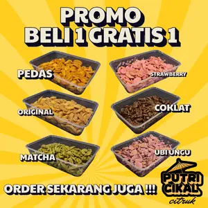 (BELI 1 GRATIS 1) Citruk Lumer 500ML Cemilan Termurah By Putri Cikal
