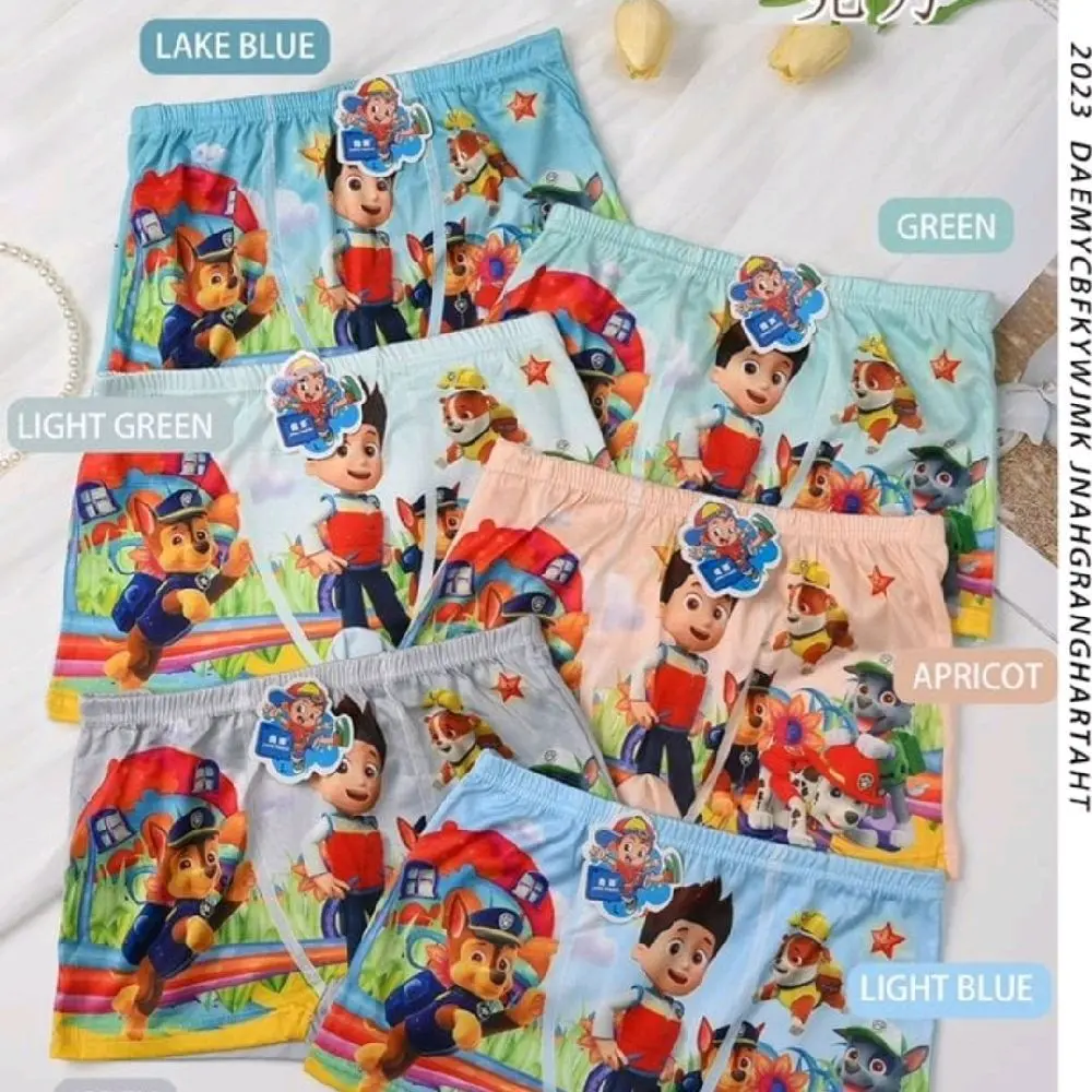 CD CELANA DALAM BOXER ANAK 5-13 tahun CEWEK / Cowok KARET SERUT MOTIF KARAKTER KATUN SPANDEX MELAR ELASTIS ADEM HALUS LEMBUT WANITA PEREMPUAN murah PREMIUM JING FANG