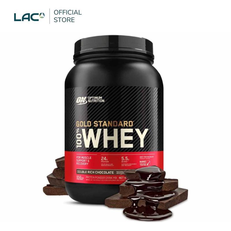 [Exp May 2026] Optimum Nutrition Gold Standard Whey Protein 2lbs - Double Rich Chocolate 06100520