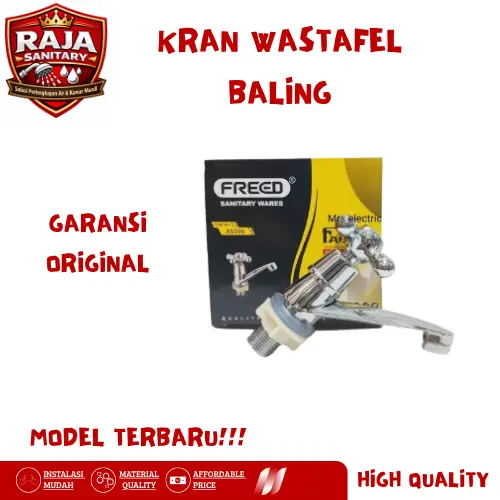 RJS Kran Wastafel Baling Freed – Kran Air Minimalis Modern untuk Kamar Mandi