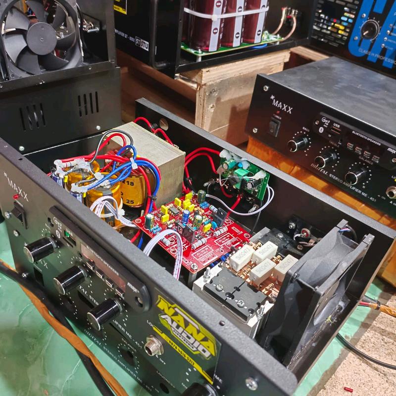 power ampli 5 amper mono dan stereo 5