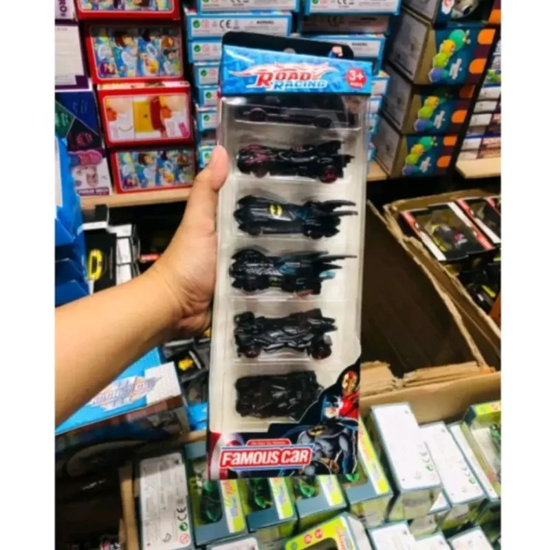 Mainan Anak Diecas Batman Isi 6 pcs Mainan Mobil Batman murah 1