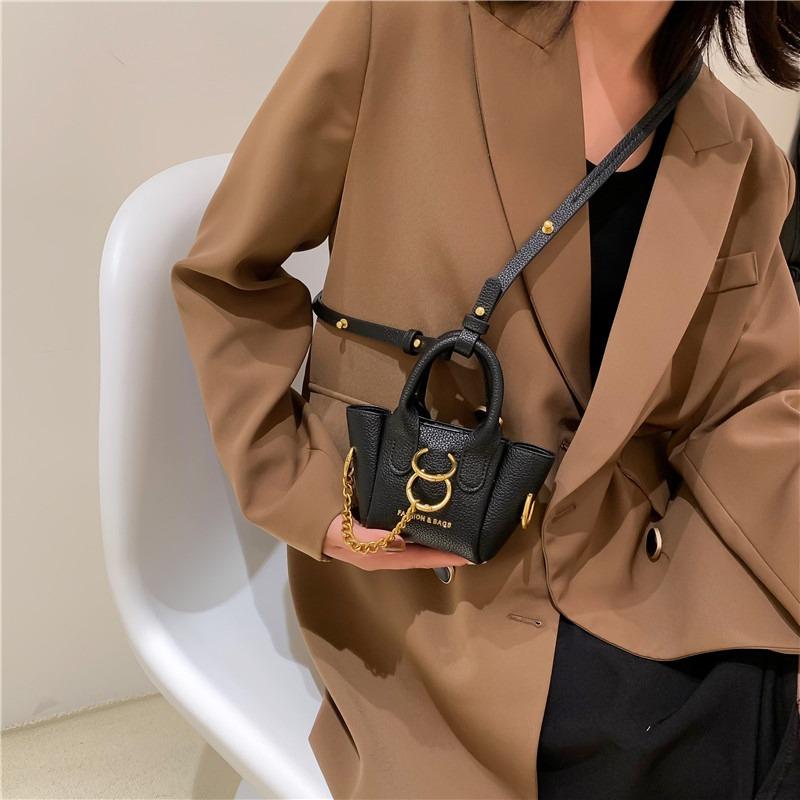 Juliette - Tas mini lucu wanita / Mini slingbag cantik / tas kosmetik selempang / tas lipstik mini / tas mini fucshia - shopillia 5