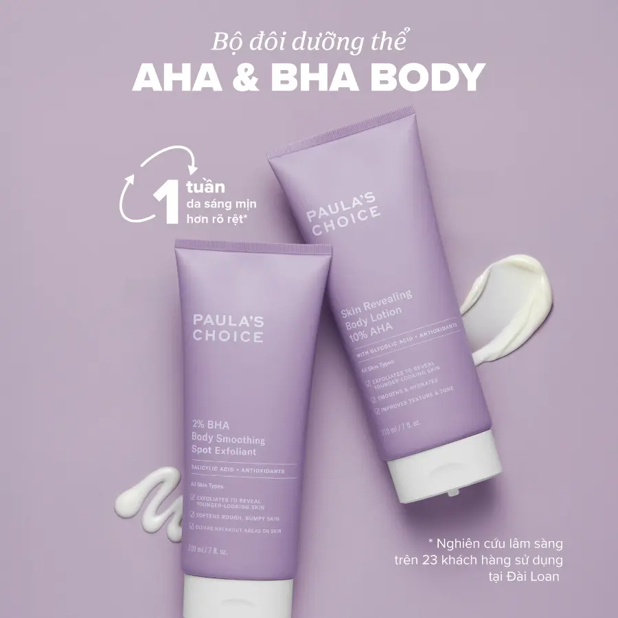 Kem dưỡng thể hỗ trợ giảm mụn và làm mịn da Paula's Choice 2% BHA Body Smoothing Spot Exfoliant 210ml mã 5701 | BigBuy360 - bigbuy360.vn