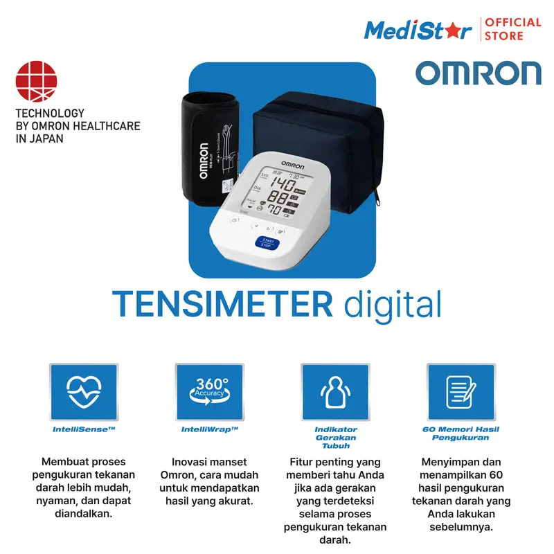 OMRON Tensimeter Digital HEM 7156 1