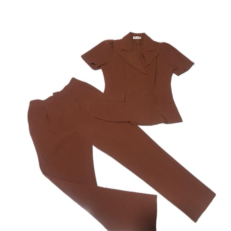 sét bộ vest sang trọng thời trang Bích Ngọc Winmy, chất liệu vải tuyết mưa cao cấp 4