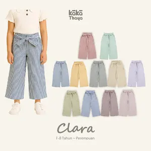 KAKATHAYA Clara - Celana Anak Perempuan Celana Panjang Anak Perempuan Celana Kulot Anak 1-8 Tahun
