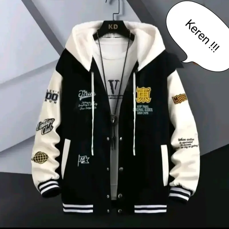 Jaket Varsity Custom Sablon Satuan Shop Tokopedia