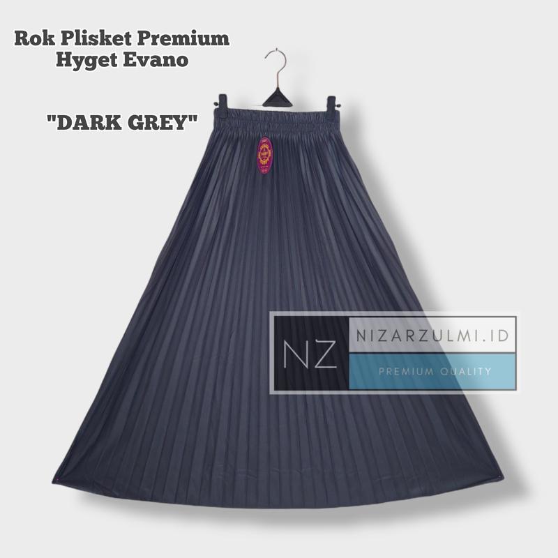 ROK PLISKET PREMIUM BAHAN EVANO TEBAL Fit Muslim Rempel Wanita Panjang Bawahan 4