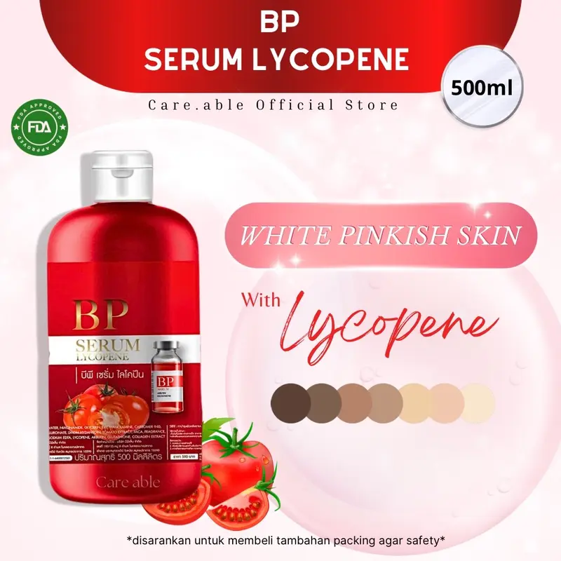 BP SERUM LYCOPENE 500ml ORIGINAL THAILAND WHITENING BODY SERUM 0