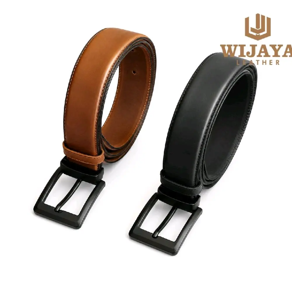 wijaya leather belt/ikat pinggang/sabuk kulit asli crazy horse