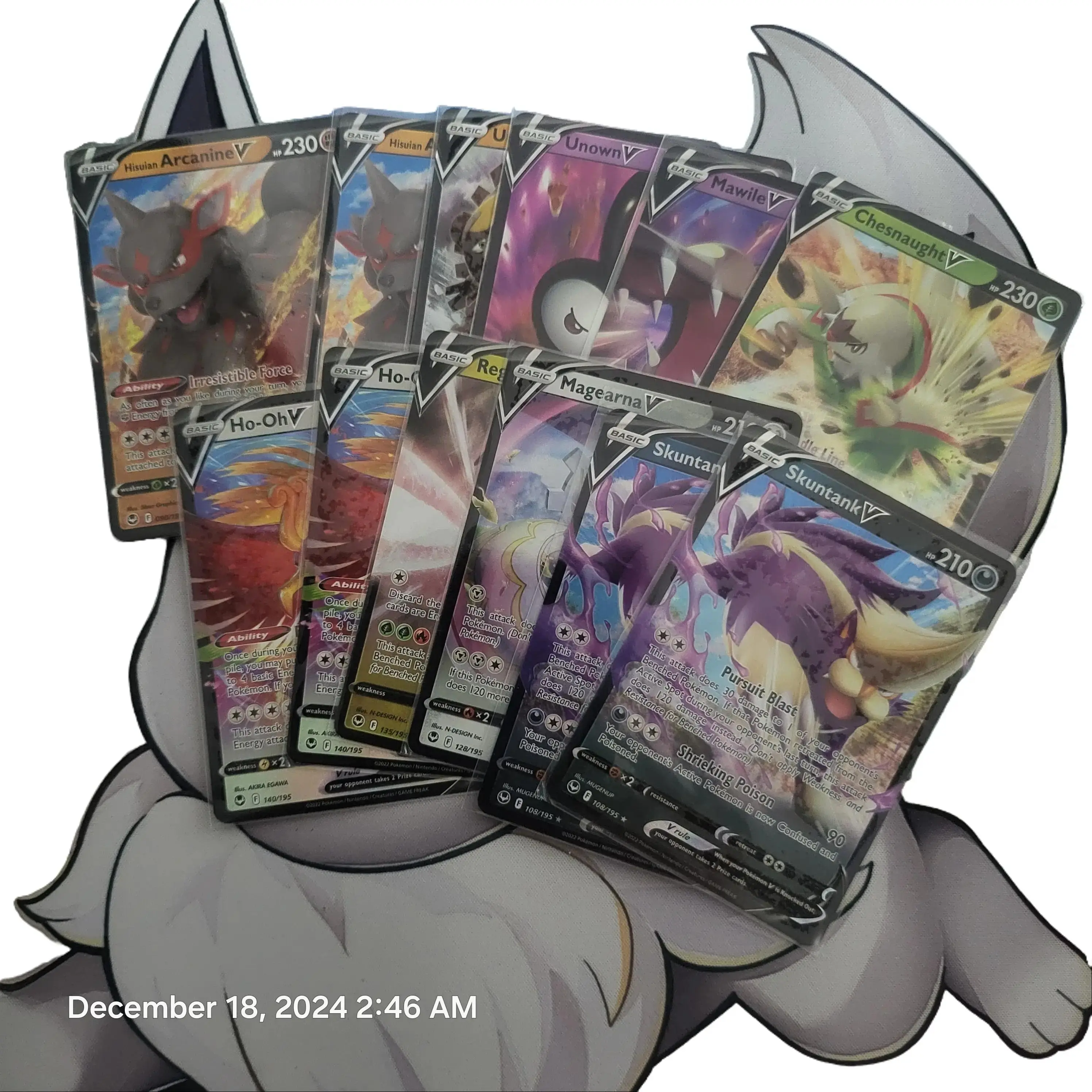 Pokémon Eng Sword & Shield: Silver Tempest Reverse Holo Singles Card Game Set