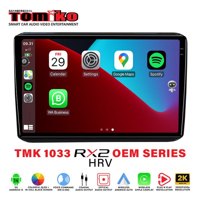 Gambar Tomiko Head Unit Android TMK 1033 RX2 OEM Series for HRV - Non Cam 360 dari Tomiko Car Multimedia Kota Tangerang Tokopedia