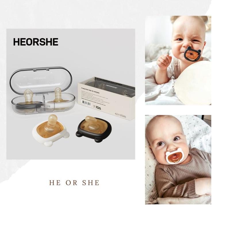 Đồ Chơi Dây Buộc Răng An Toàn Nhưng Sang Trọng, Chất Liệu 100% Sillicon, 2 Cái / bộ, Dùng Ban Ngày Và Đêm, Kèm Hộp Đựng, An Toàn Cho Em Bé, Thích Hợp Cho Bé 3 Tháng Tuổi Trở Lên Kem