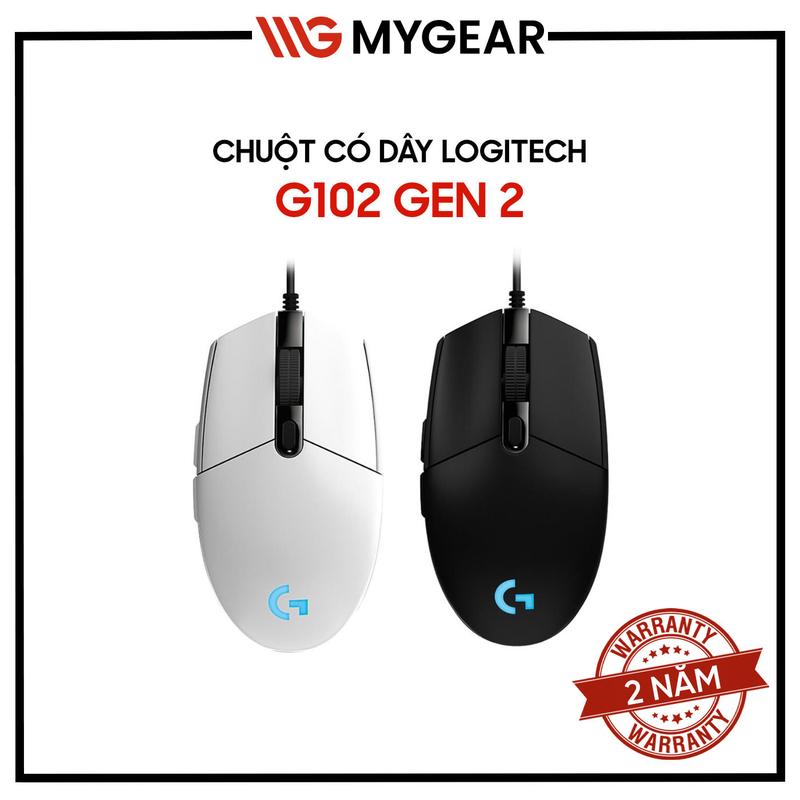 Chuột Gaming Logitech G102 Gen 2 Lightsync