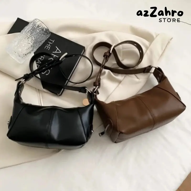 Tas Selempang Wanita AJUNA Shoulder Bag Korean Style Kulit Sintetis Terbaru 2025 3