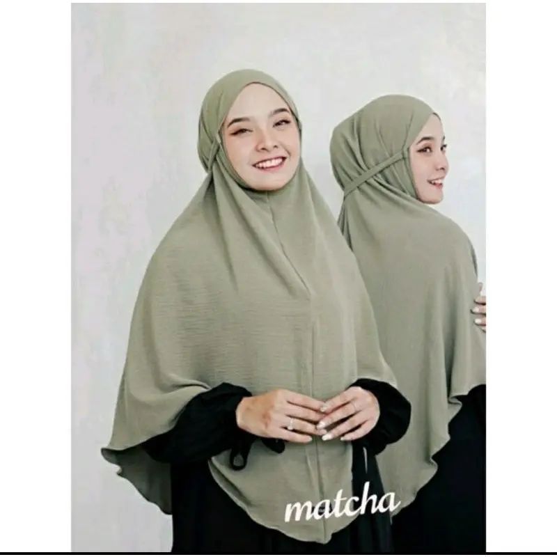 ￼BERGO CRINKLE AIRFLOW PREMIUM/JILBAB CRINKLE AIRFLOW/JILBAB BERGO XL