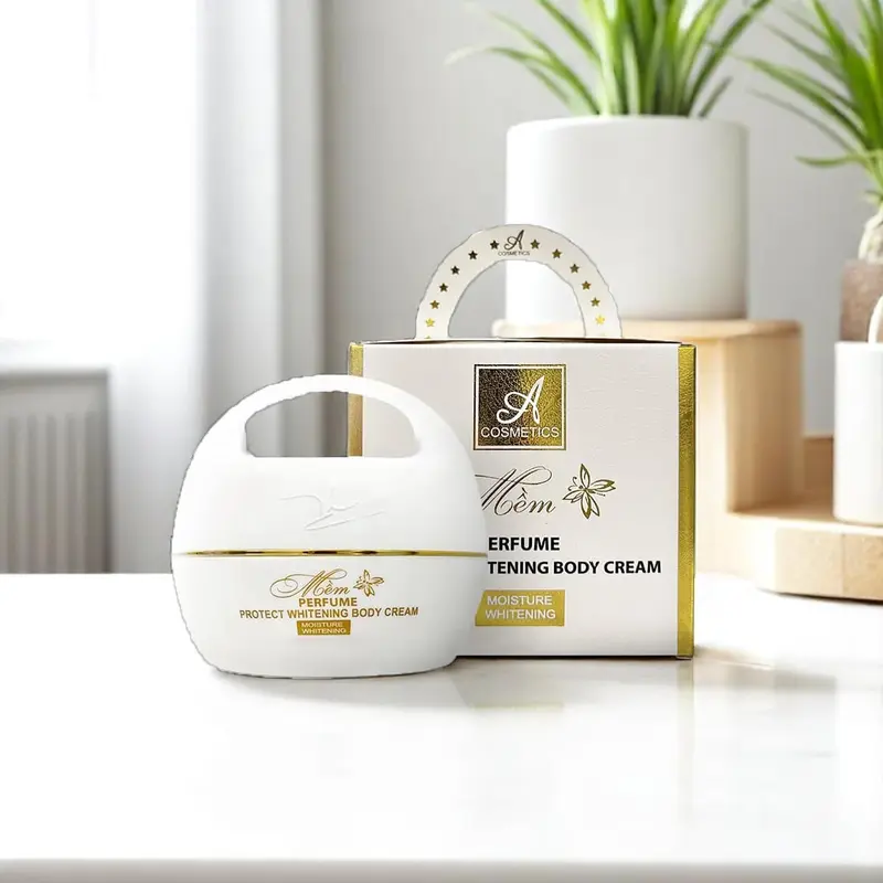 body mềm nước hoa phương anh, kem body mềm nước hoa dưỡng da hỗ trợ trắng da, kem face pháp A cosmetic 1