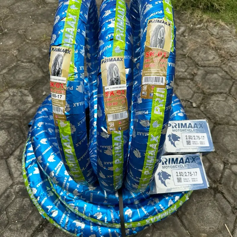 BAN LUAR DONAT PRIMAX SK 01 RING 17 70/80(225) 80/80(250) 90/80(275) ORIGINAL Accessories banracing beatkarbu ban  motor 2