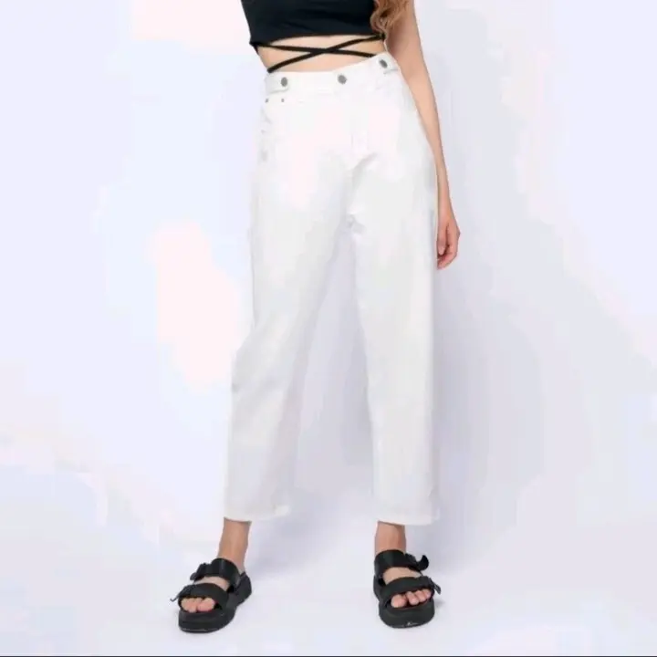 Celana Jeans Boyfriend Karet | Jeans Highwaist Jeans Baggy Jeans Boyfriend Jeans Skinny Korean Style