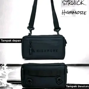 tas slempang & clucth higmore ebner special premium tas tangan 3in1 original waterproof