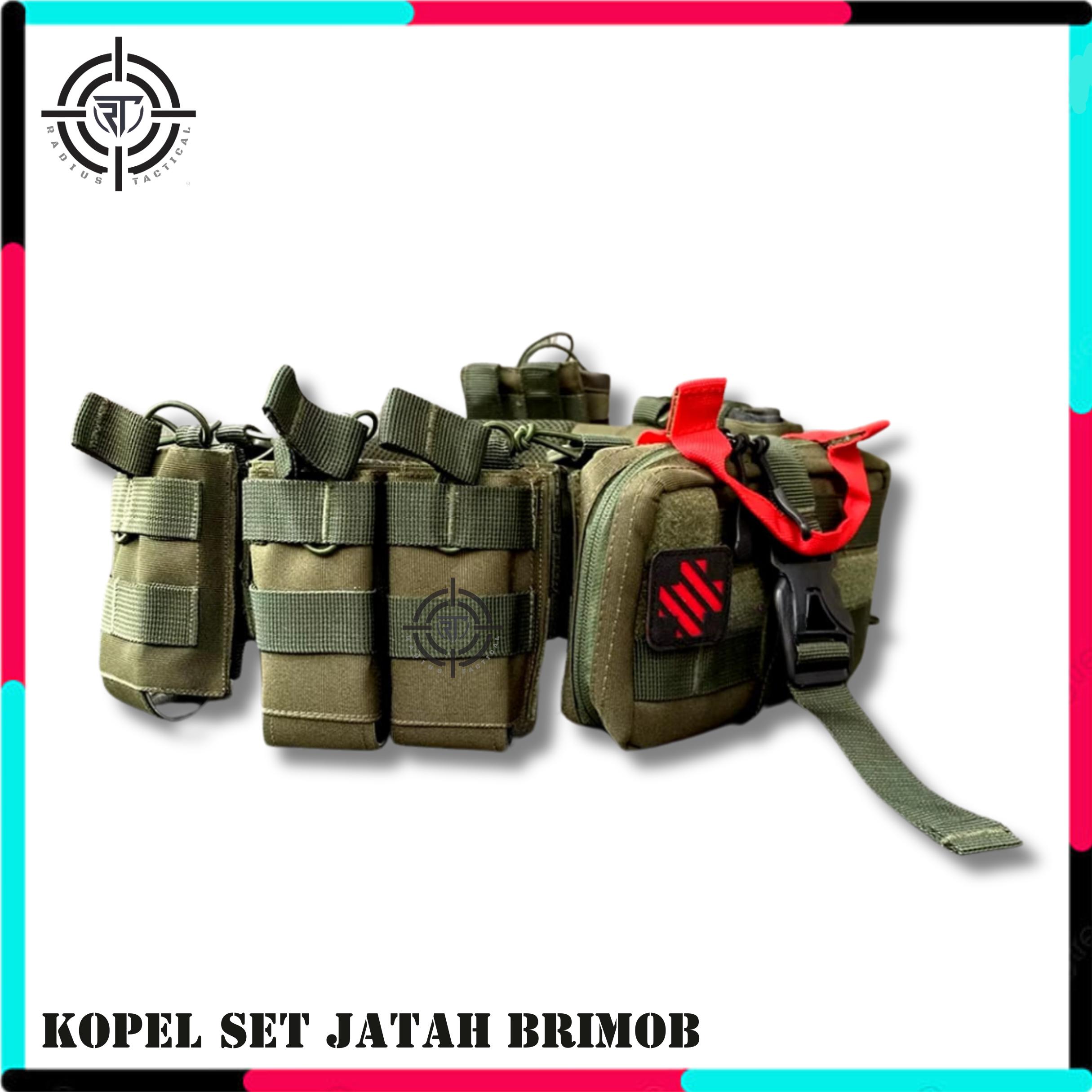 Terbaru!! Kopel model jatah tactical full set berkualitas bahan cordura waterproof