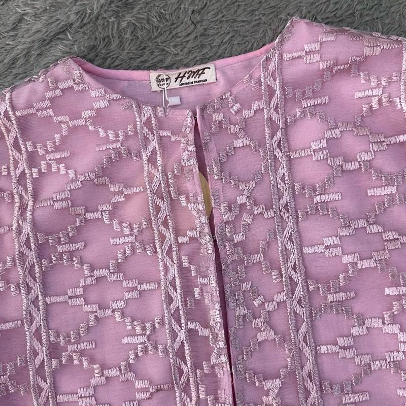 Ling tunik brukat renda by hmf 4