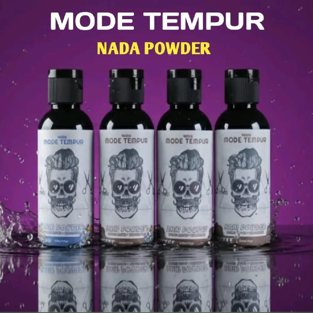 New Mode Tempur Nada Powder 60ml - Pomade Rambut Volumizing
