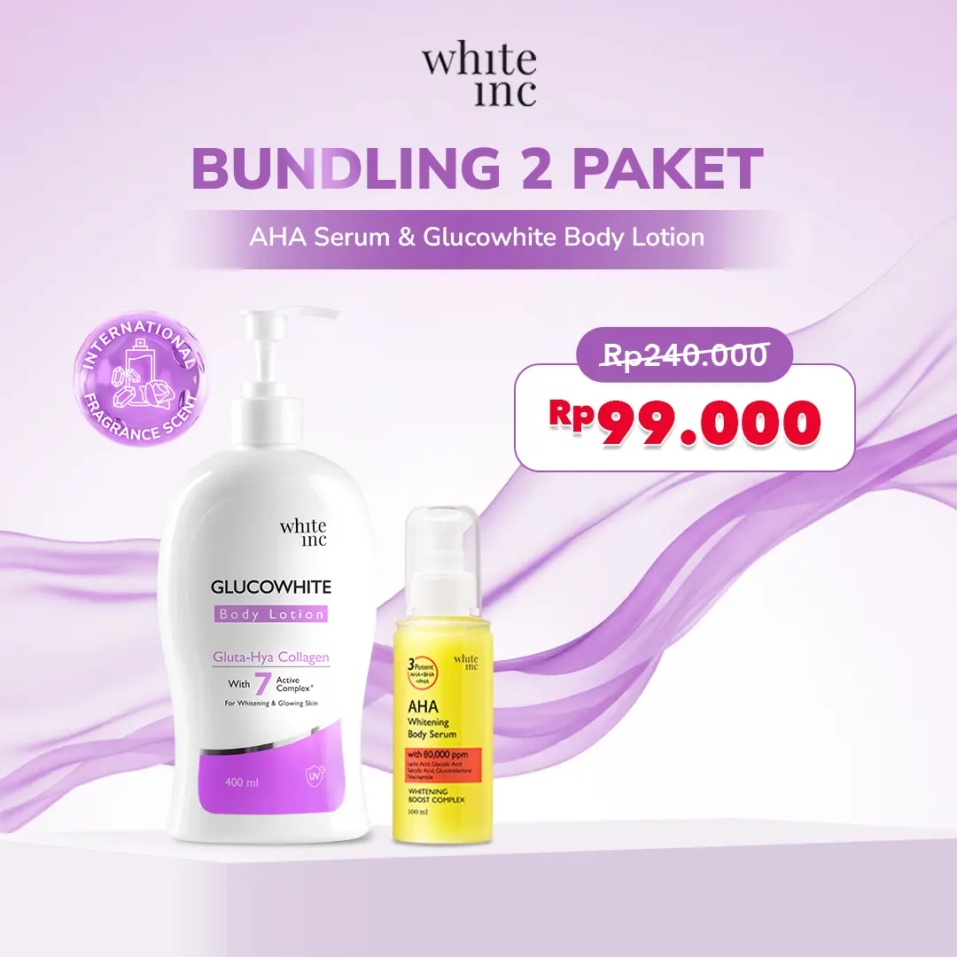 Plumpy & Healthy Skin - Glucowhite + AHA Serum