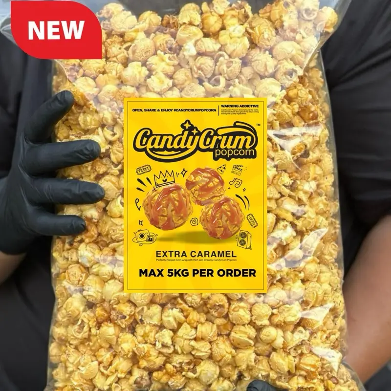 #1KG - Candycrum Caramel Popcorn [Max 5kg Per Order]